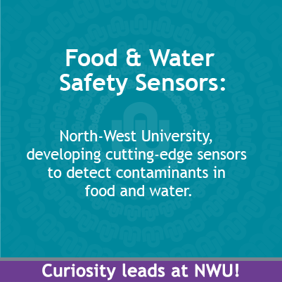 NWU is developing food and water safety sensors